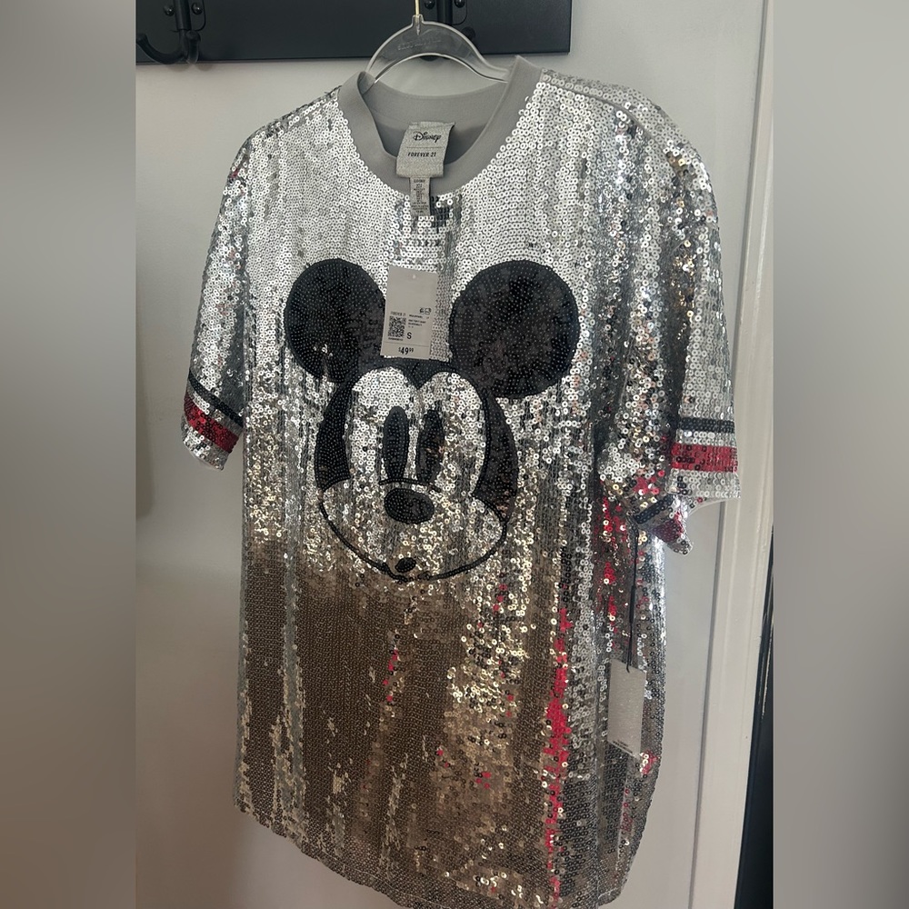Disney 100 collection sequin shirt/dress